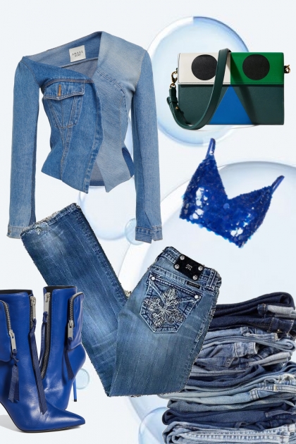 Party jeans- Модное сочетание