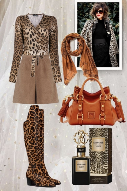 Leopard print 2- Combinazione di moda