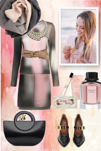 Grey   pink- Модное сочетание
