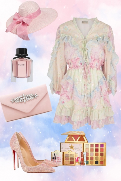 Pink romance- Fashion set