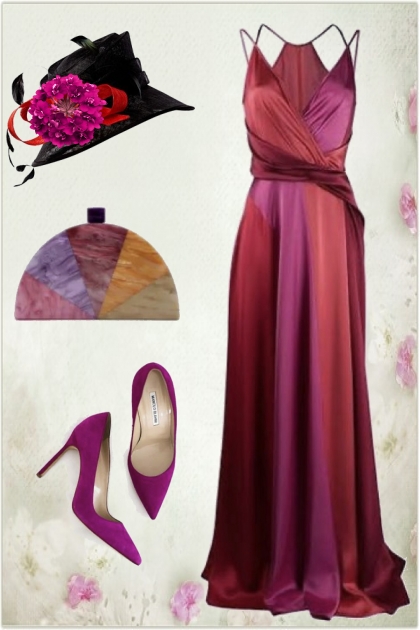 Purple outfit 2- Modna kombinacija