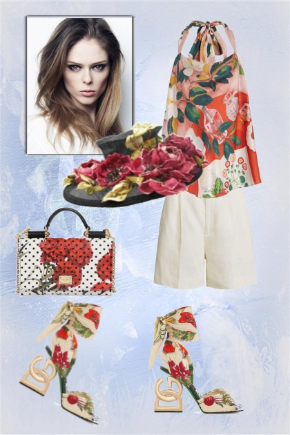 Bright summer outfit 3- Модное сочетание