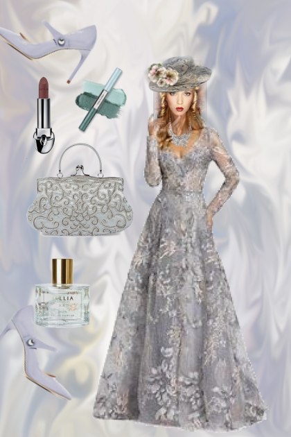 Silver lace- Fashion set