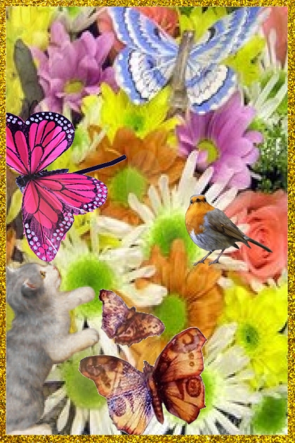 Multicolour flowers 3