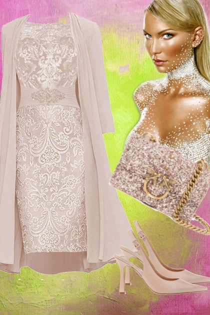 Lace dress 4- Modekombination