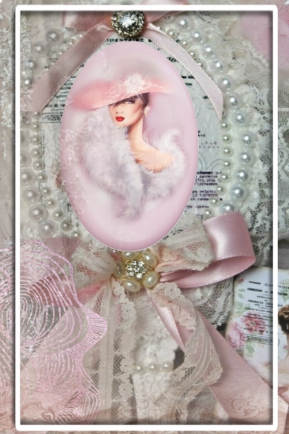 Pink collage- Fashion set