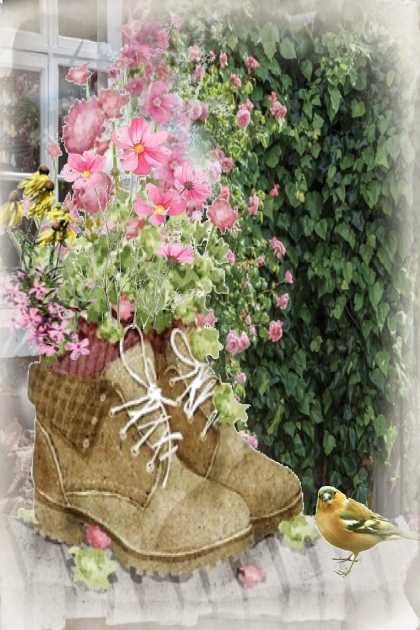 Old boots- Модное сочетание