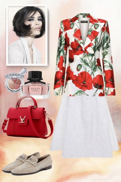 Floral jacket- Fashion set