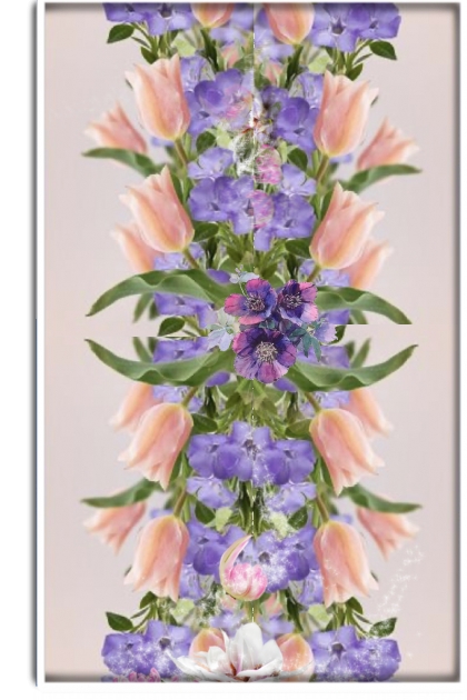 Flower ornament 33- Combinazione di moda