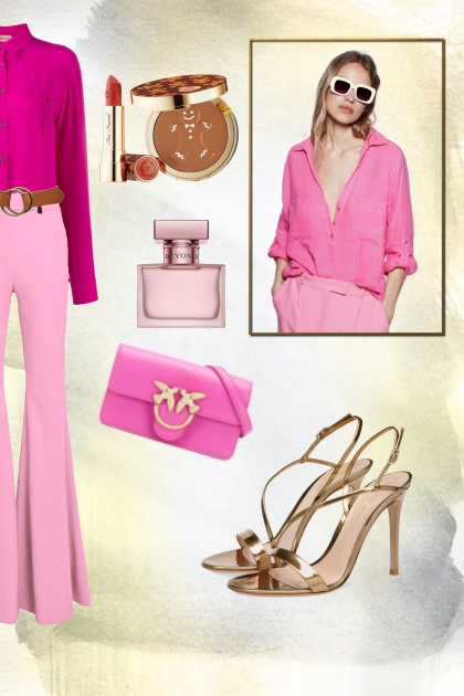Shades of pink 55- combinação de moda
