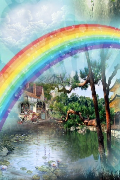 The house under the rainbow- Modna kombinacija