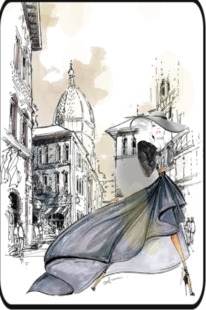 Lady of the town- Combinaciónde moda