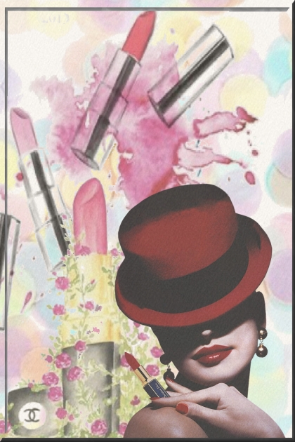 Lipsticks- combinação de moda