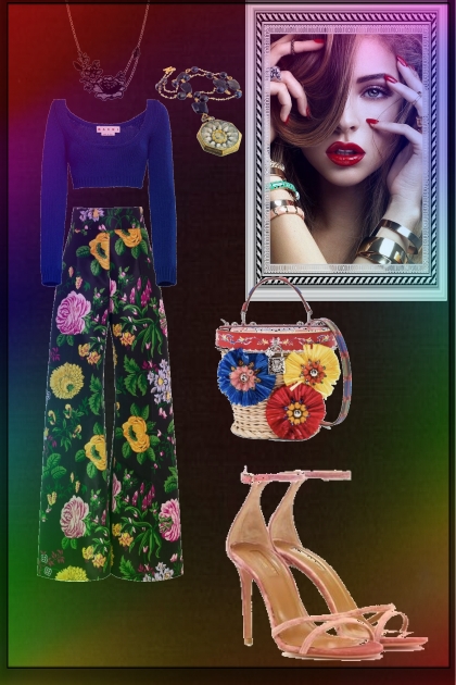 Manycoloured summer- Fashion set