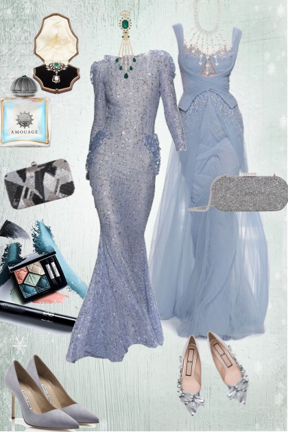 Sophisticated blue- Fashion set