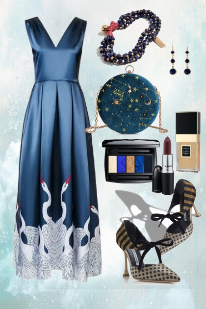 Swan dress- Modekombination