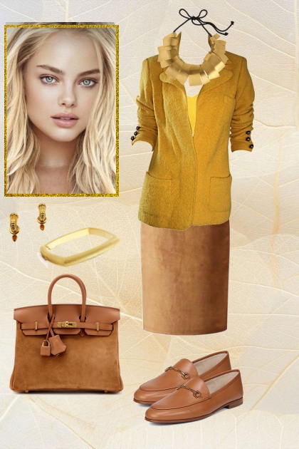 Ocher outfit- 搭配