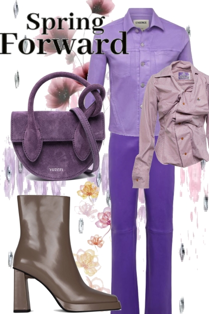Lilac spring- Модное сочетание