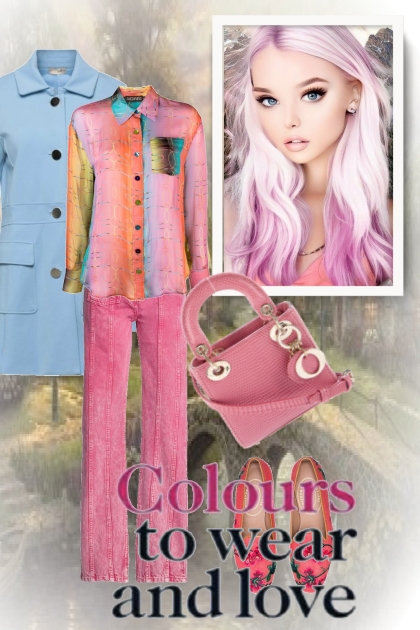 Colours to wear and love- Modekombination