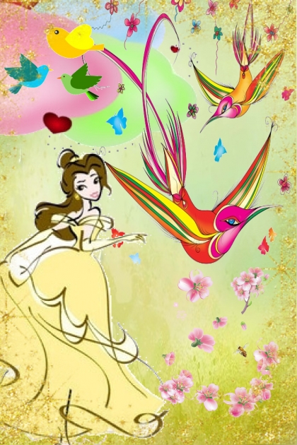 Fairy tale cartoon- Modna kombinacija