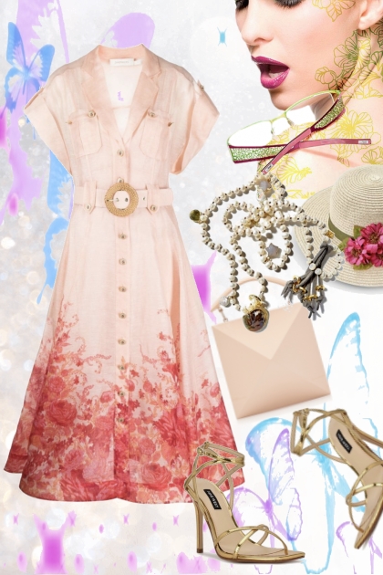 Floral pattern for May- Fashion set