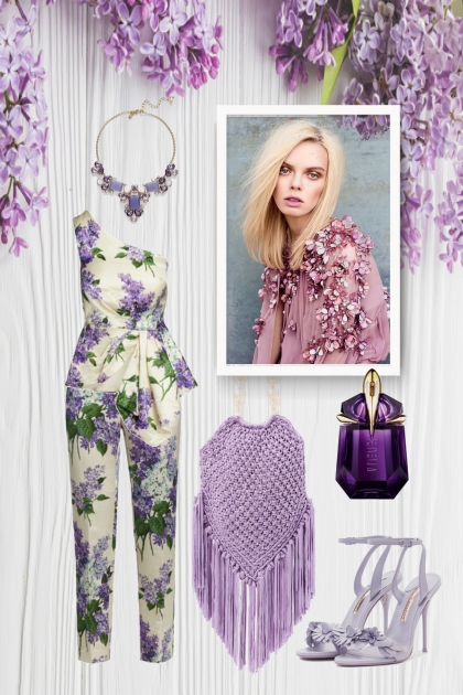 Lilac colour 2- Combinaciónde moda