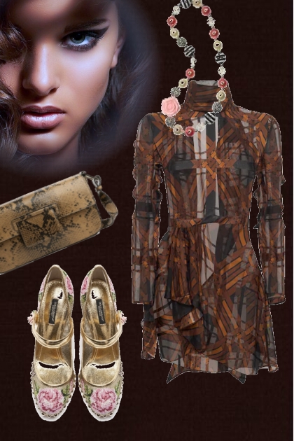 Brown and chic- Fashion set