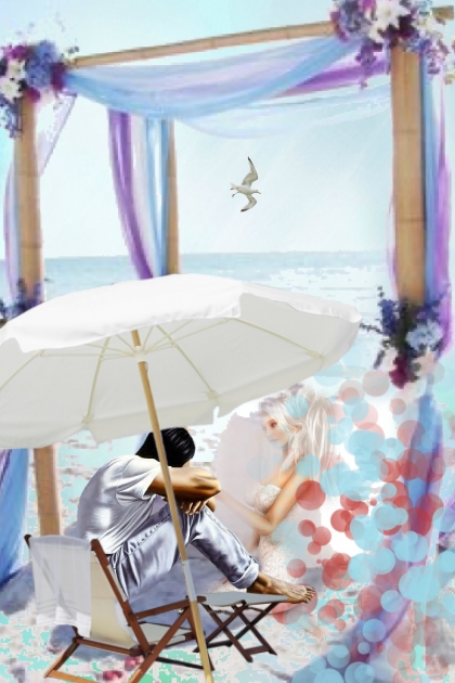 Romance on the sea shore- 搭配