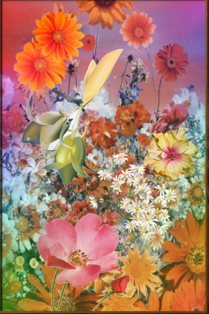 Flower panel 5- Kreacja