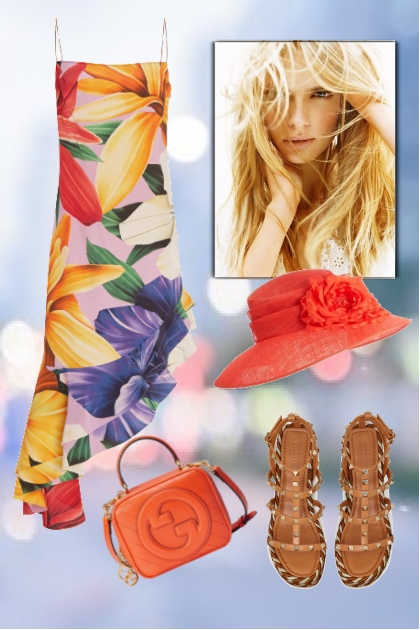 Wild tropical colours- Fashion set