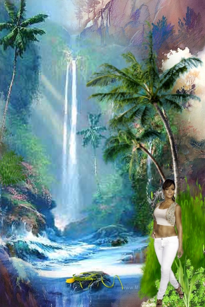 The land of waterfalls- Kreacja