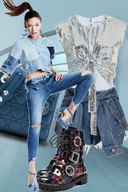 Jeans forever- Combinazione di moda