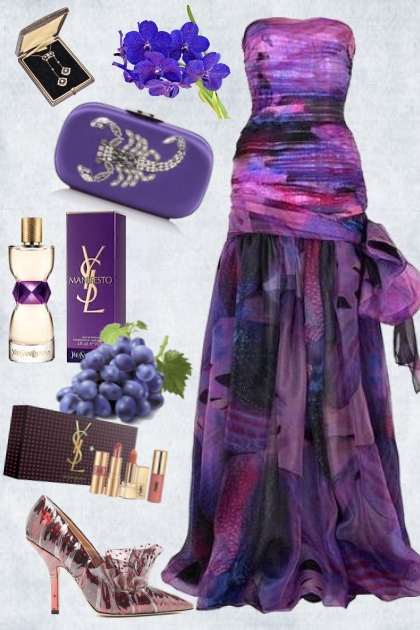 Shades of purple 3- Fashion set