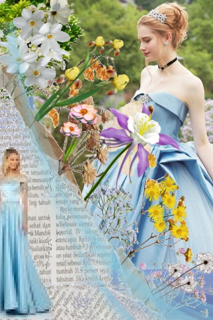 Blue dresses- Combinazione di moda