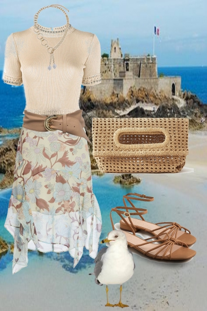 Summer holidays outfit- Fashion set