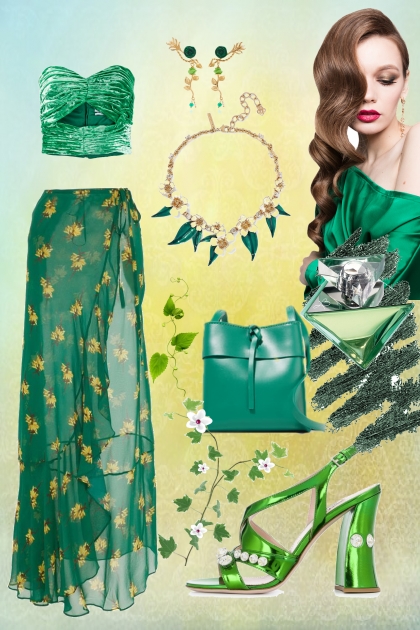 Summer green 2- Combinaciónde moda