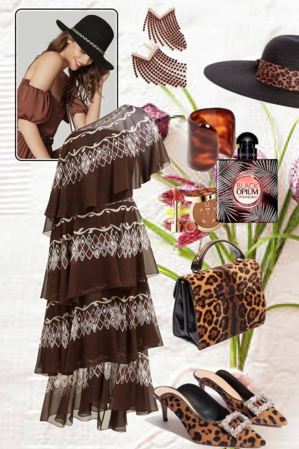 Brown leopard- Combinaciónde moda
