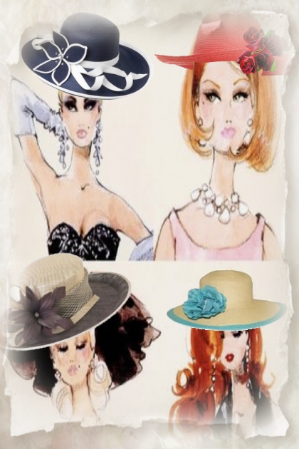 Hats for any taste- Fashion set