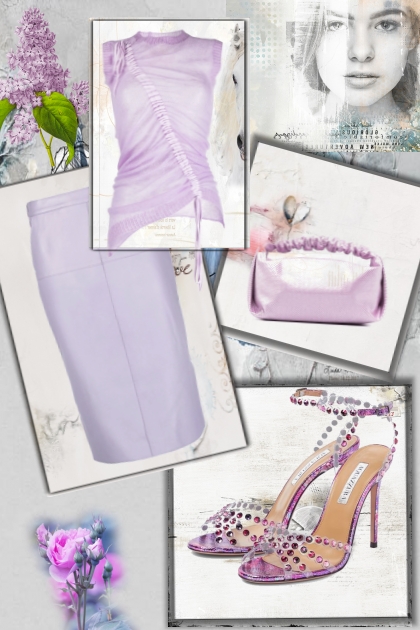 Pastel lilac- Combinaciónde moda