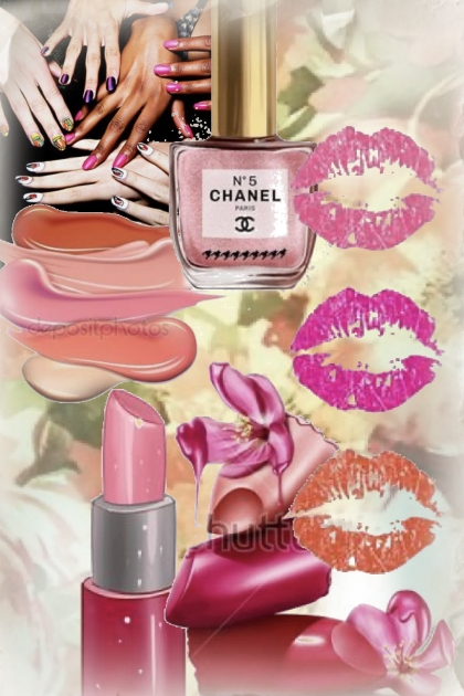 Lips and nails- Fashion set