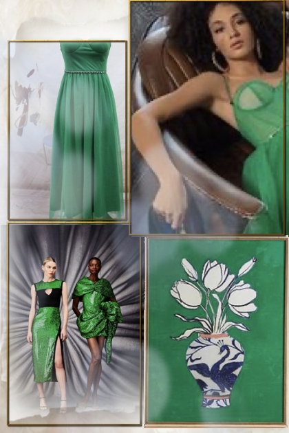 Juicy green- combinação de moda