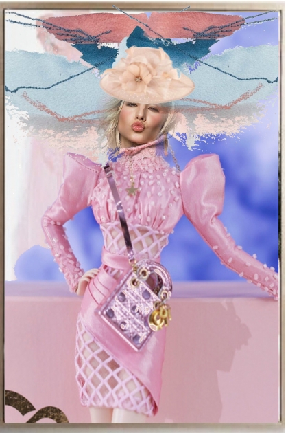 Barbie look- Combinazione di moda