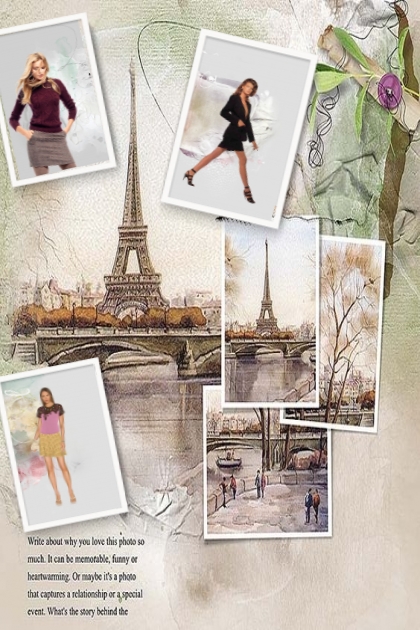 Paris and Parisians- Modekombination