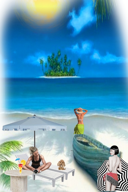 Sunny beach- Kreacja