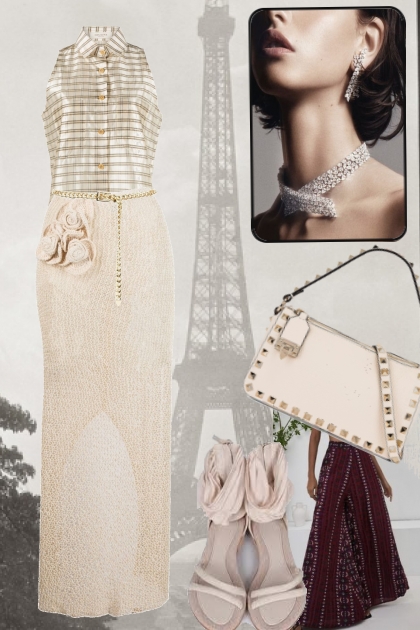 Fashionable Paris- Modekombination
