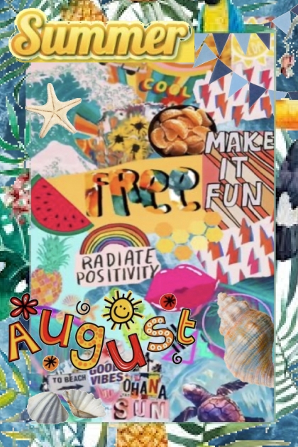 Summer, August- Combinaciónde moda