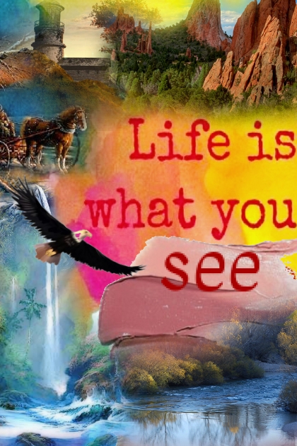 Life is what you see- Combinazione di moda