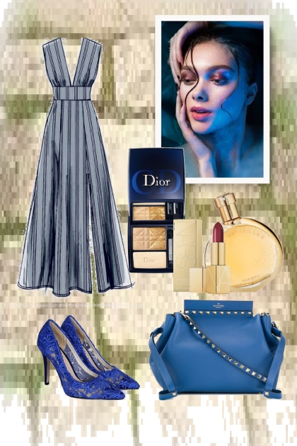 Outfit in blue tones- Modna kombinacija