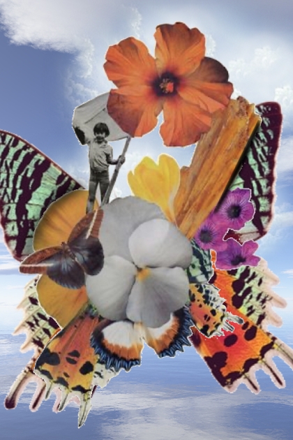 On the wings of butterflies- Модное сочетание