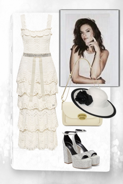 White lace outfit- 搭配